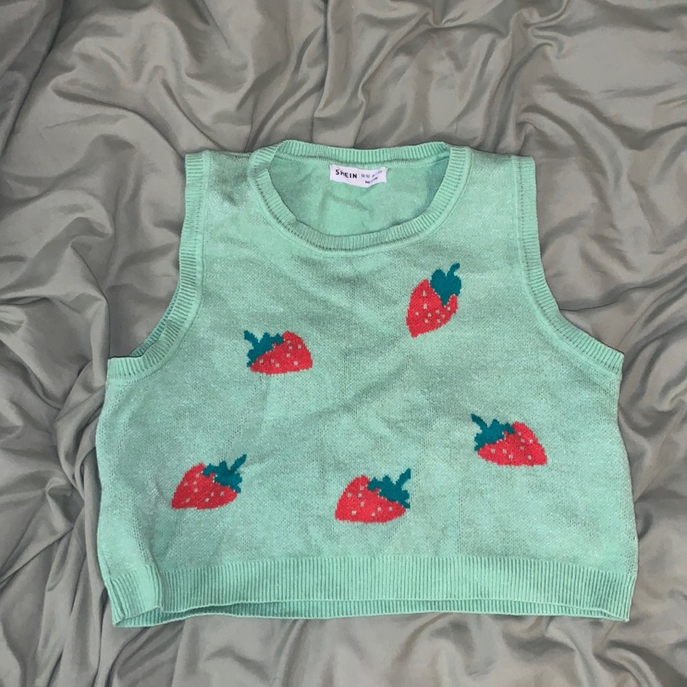 Shein sweater vest.